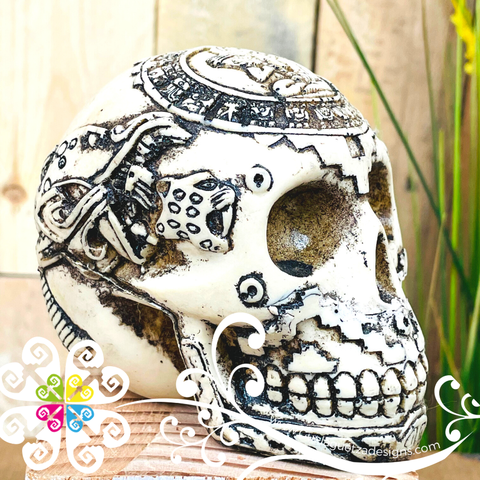 Small Maya - Artisan Day of Dead Resin Head