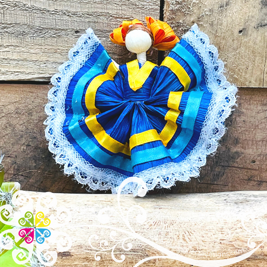 Wide Skirt Doll Magnet