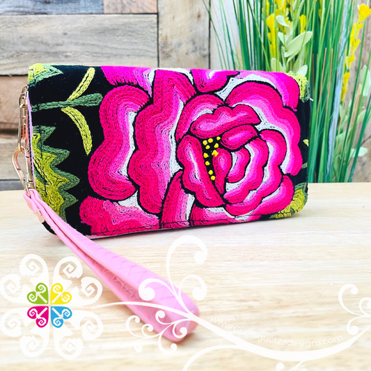 Large Tehuana Embroider Wallet