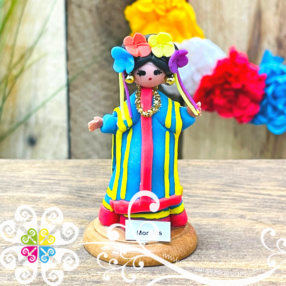 17- Morelos Little Doll Figurine - Fondant Doll