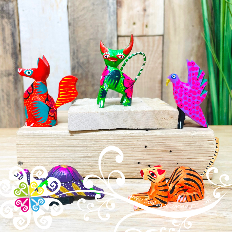 Set of 5 Alebrije Mix - Alebijes