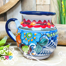 Set of 4 Multicolor Ponchera - Talavera Mug