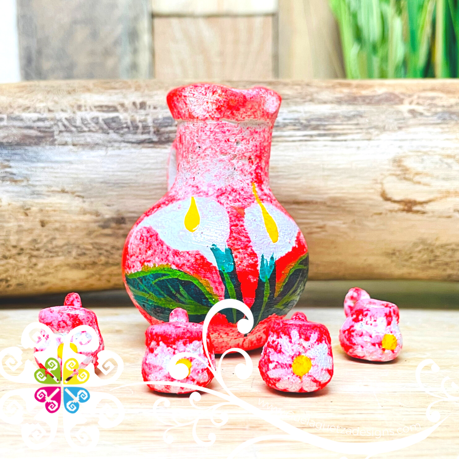 Mini Pitcher Set - Clay Decor