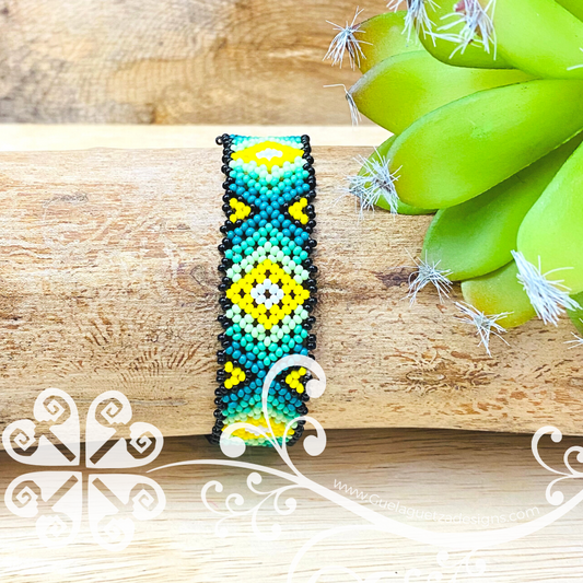 Rhombus Beaded Bracelet