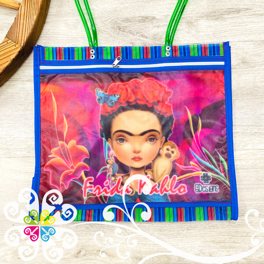 Blue Mix Large Frida - Shopping Morral