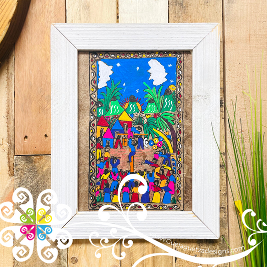 Fiesta Painting Wall Art - Small Size