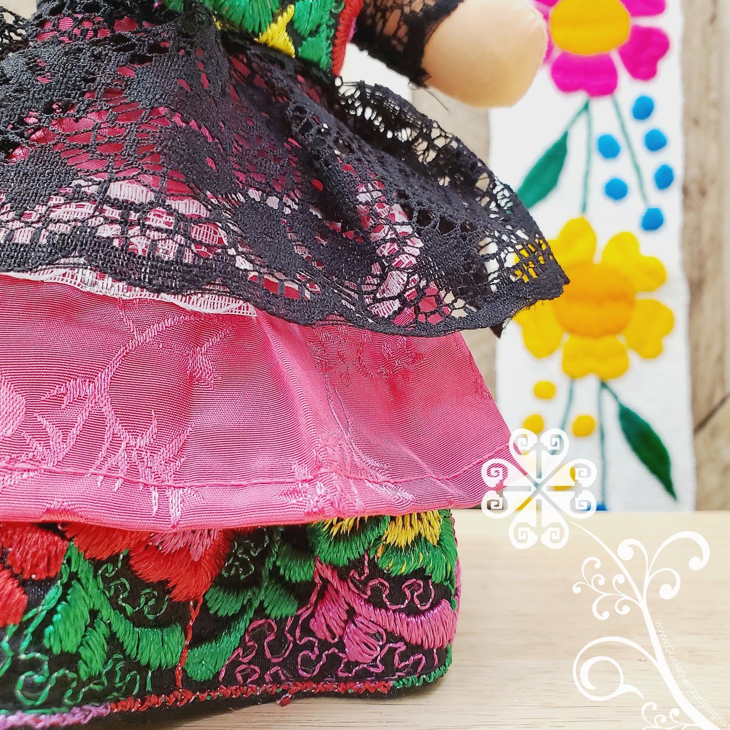 Frida Mexican Otomi Doll - Fina