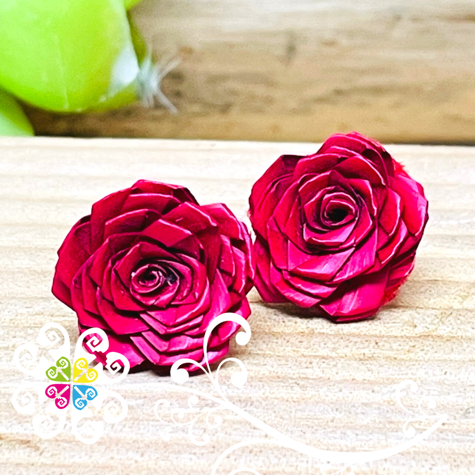 Rose - Palm Studs