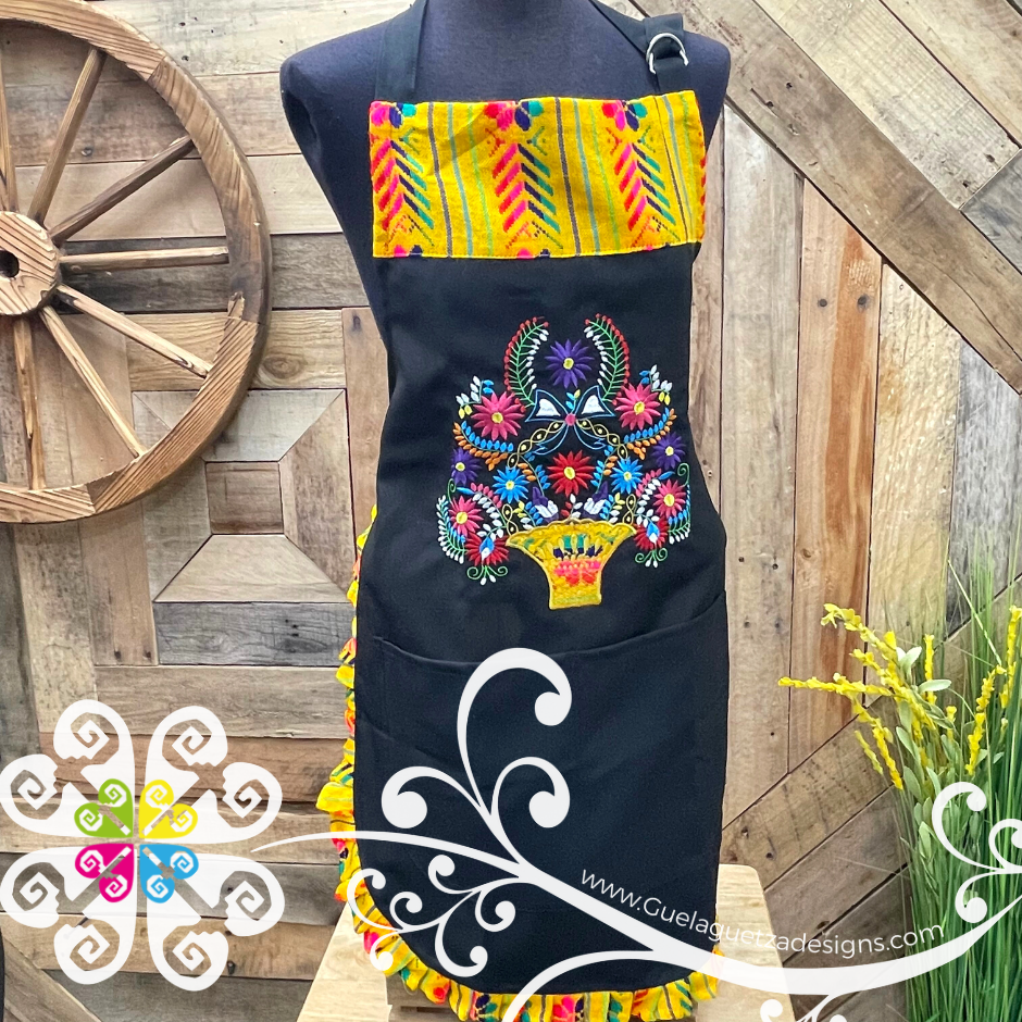 Canasta Embroider Apron - Mandil