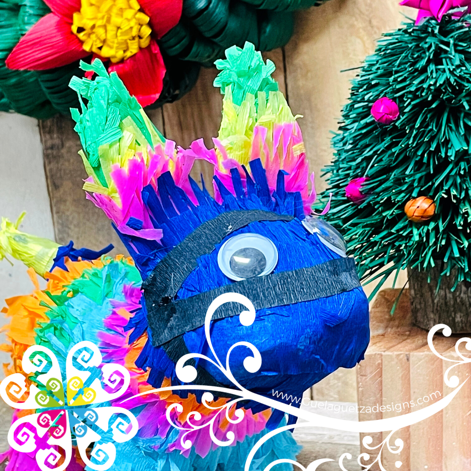 Small Burrito Piñata - Christmas Ornaments