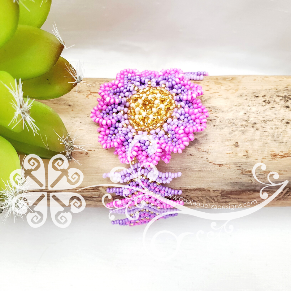 Beaded Flower Bracelet