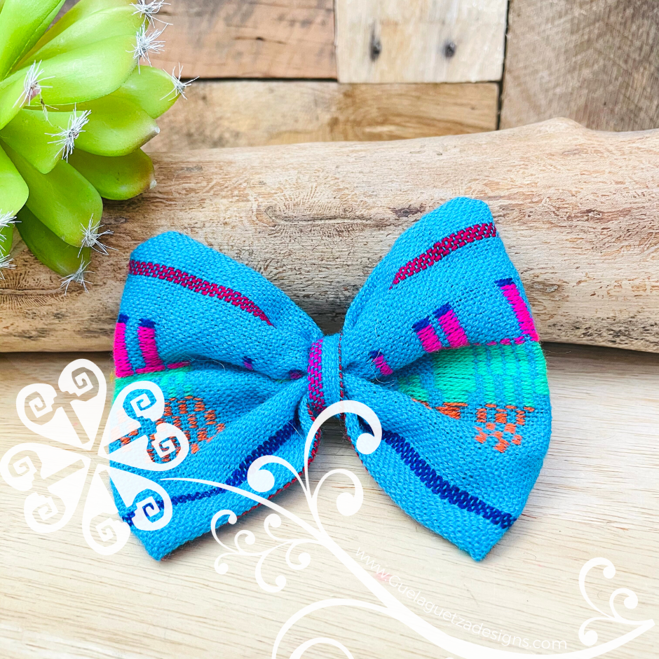 Cambray Hair Bow Clips