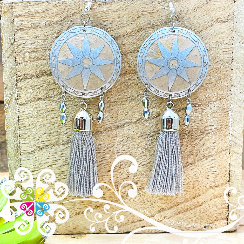 Jicara Earrings with Tassels