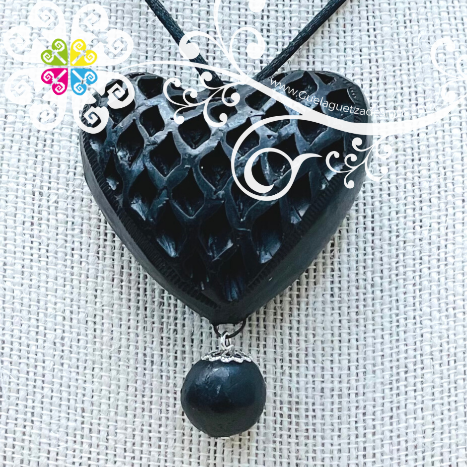 Honeycomb - Black Clay Jewelry