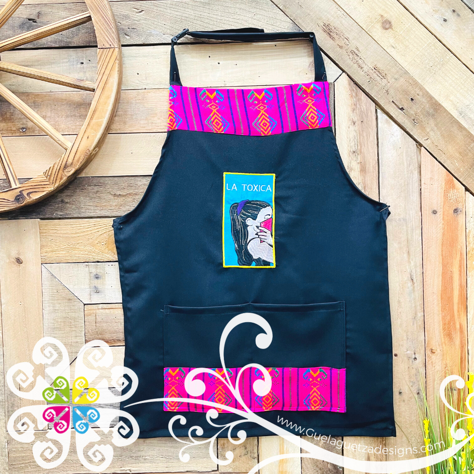 La Toxica Embroider Apron - Mandil Loteria