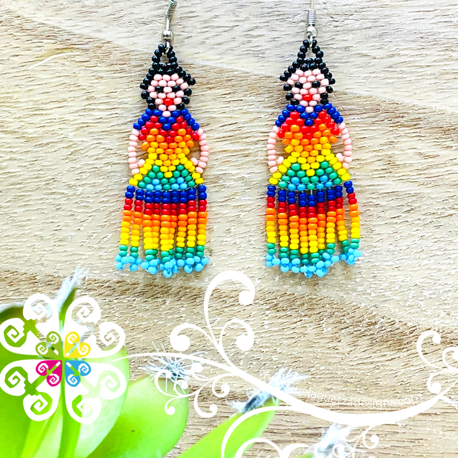 Muneca Doll - Beaded Earrings