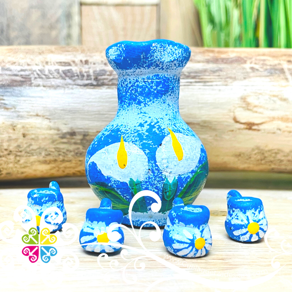 Mini Pitcher Set - Clay Decor