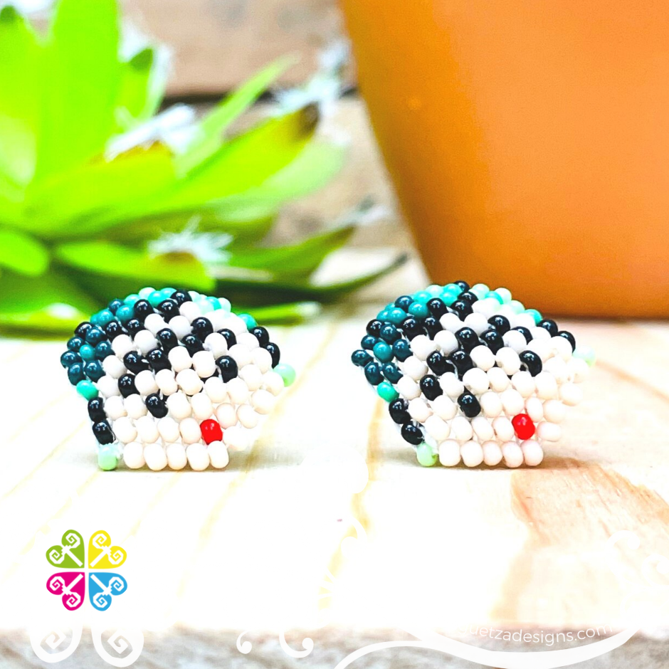 Frida Studs Beaded Earrings