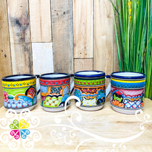 Set of 4 Floral Bouquet - Talavera Mug