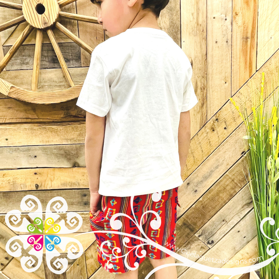 Blue Juanito Short and Tee Set - Mexican Boy Outfit