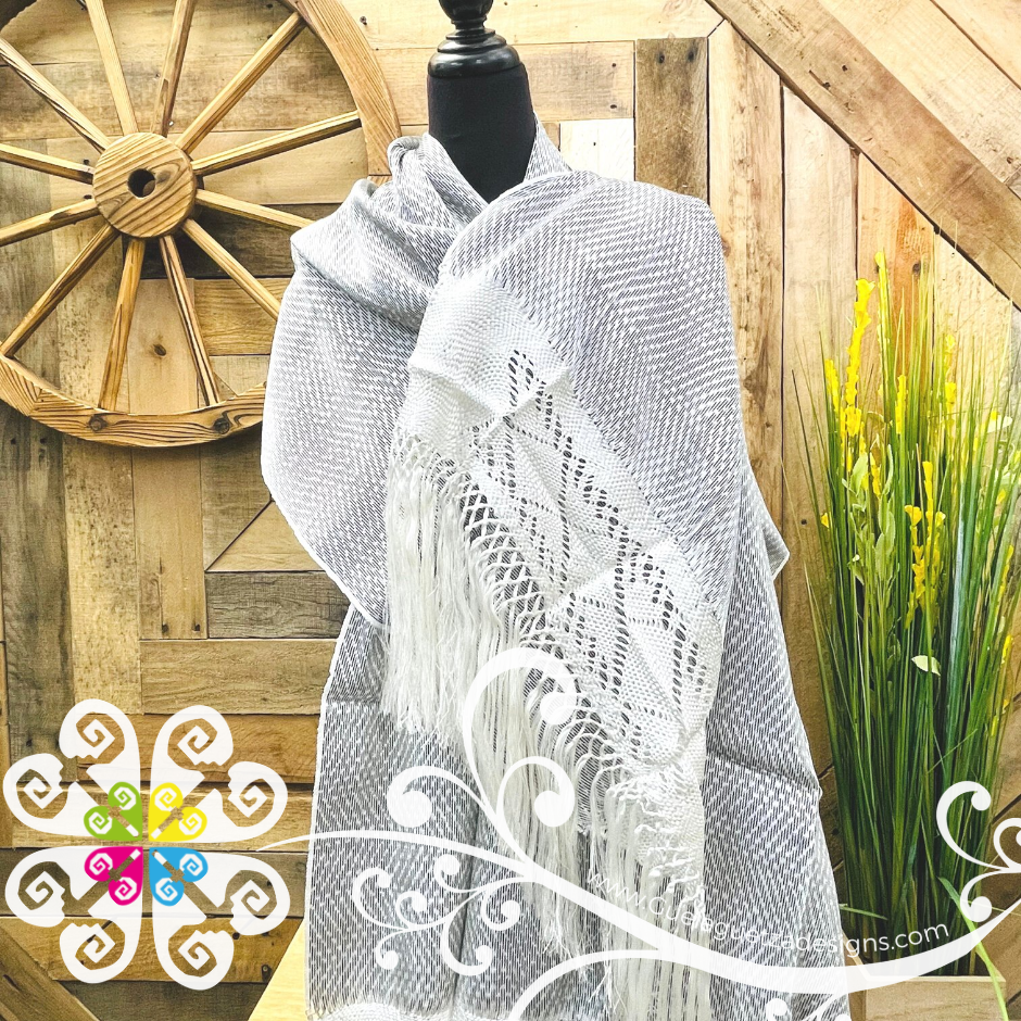 Rebozo Fino Bolita - Mexican Scarf