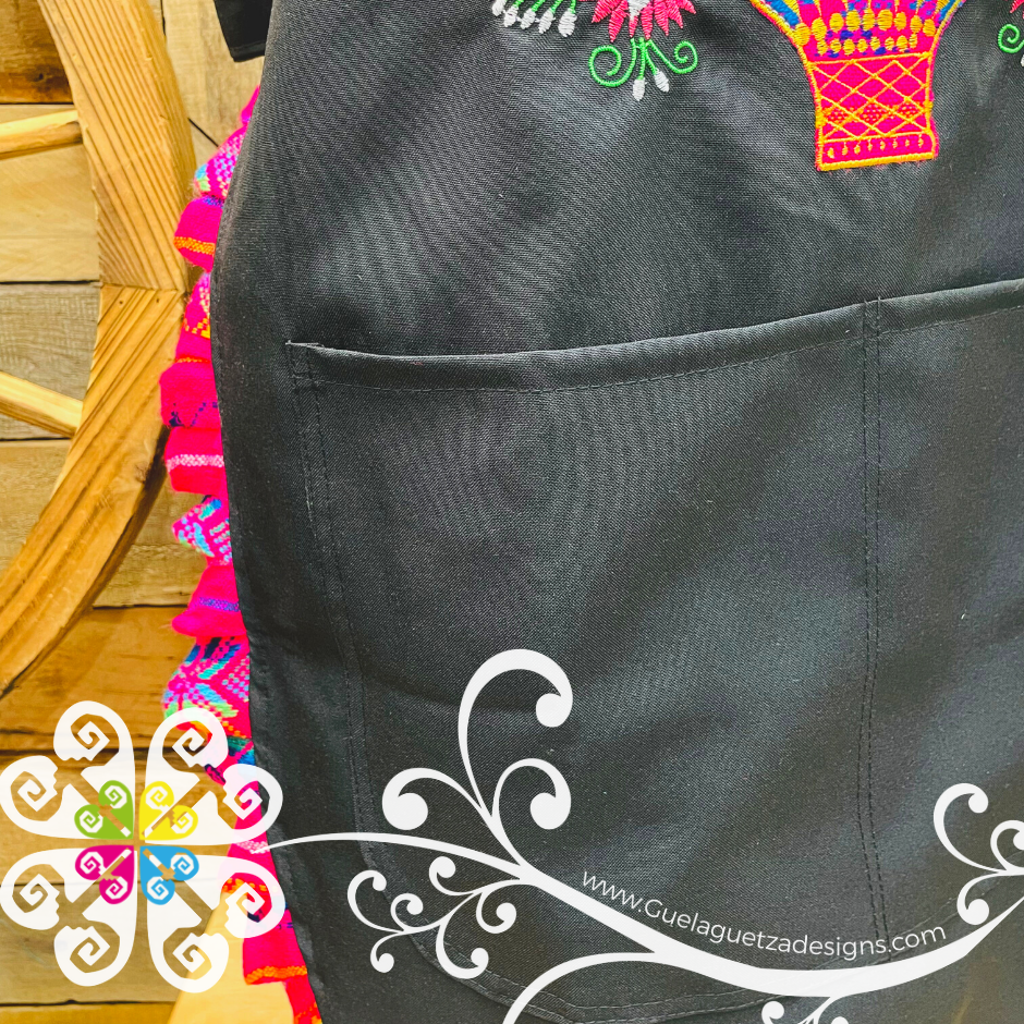 Canasta Embroider Apron - Mandil