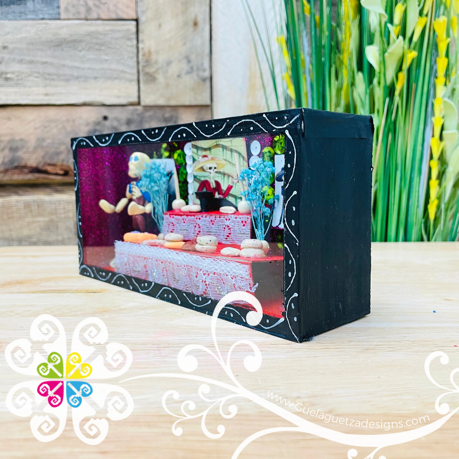 Black Long Box Decor - Cajita Decorativa Barro Cocido