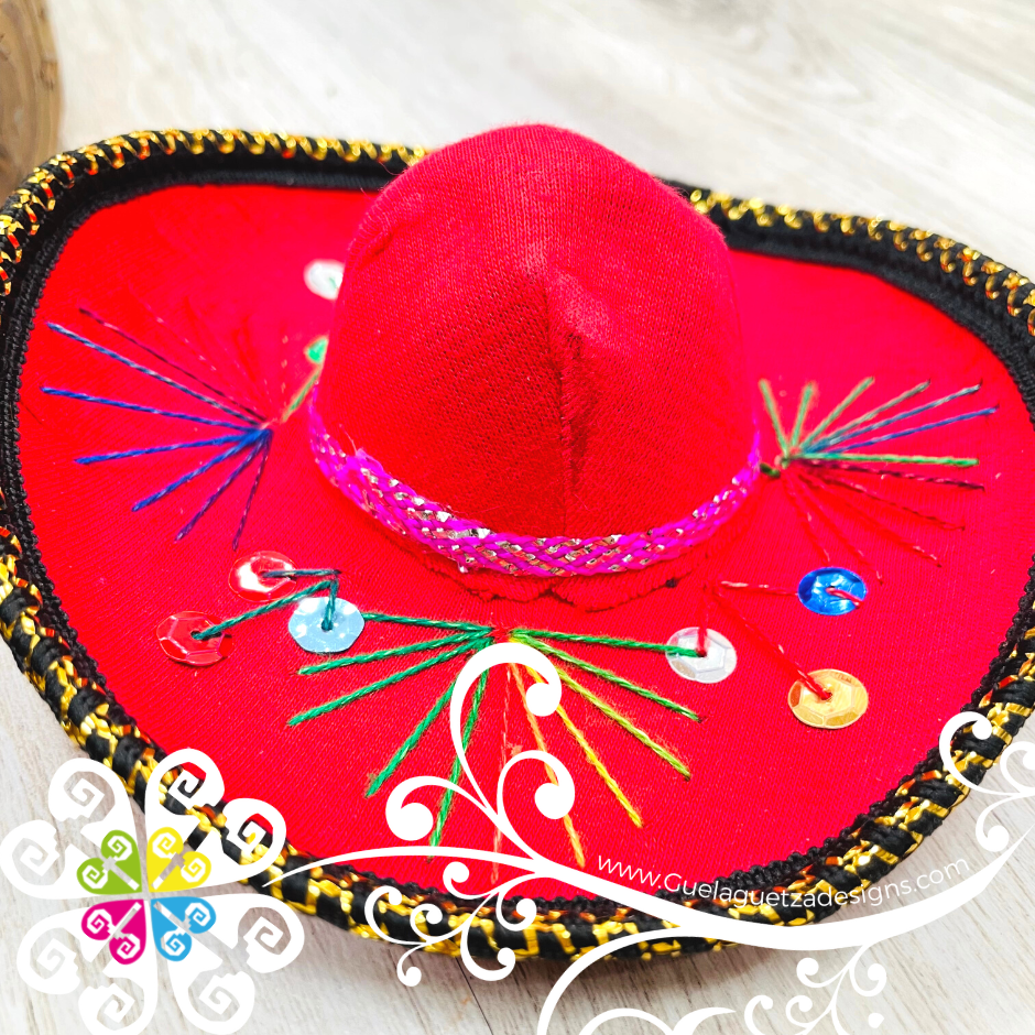 Mariachi Mini Hat - Party Decor