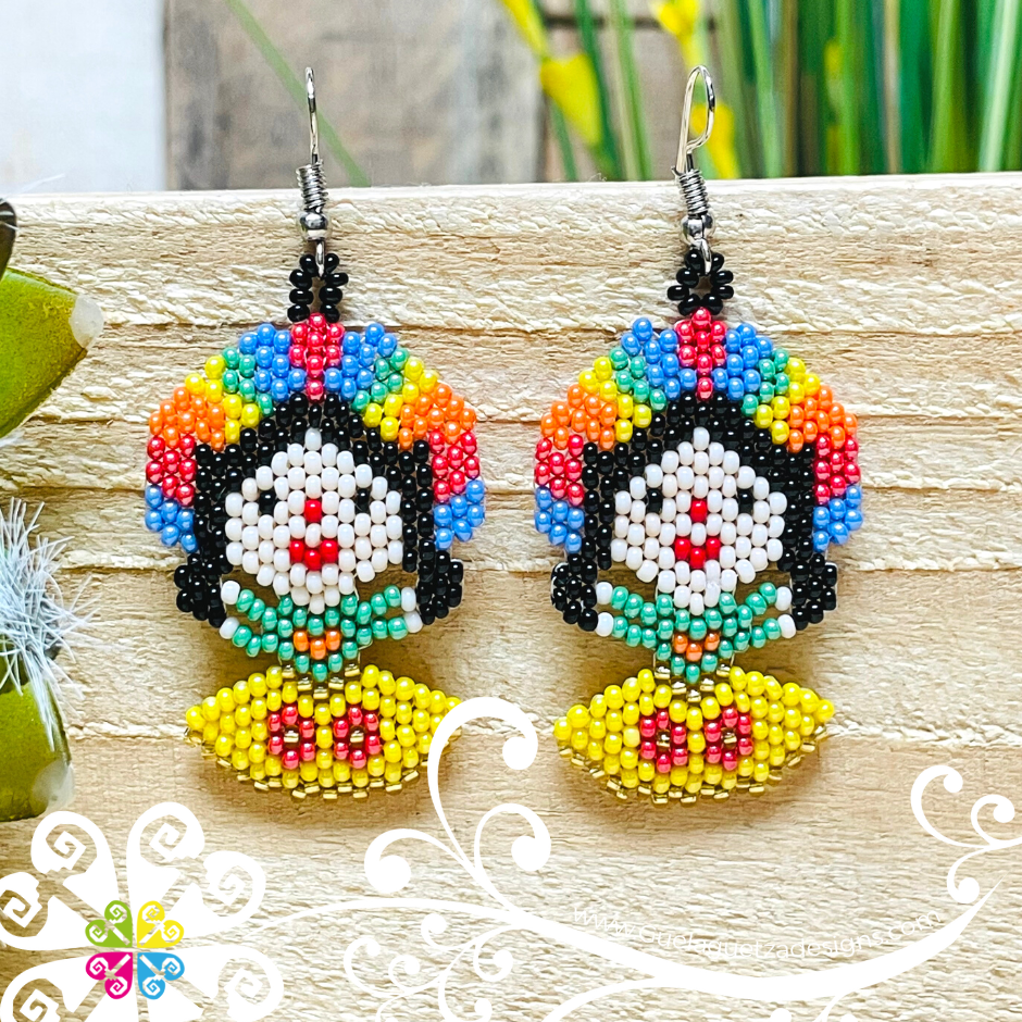 Otomi Doll - Beaded Earrings