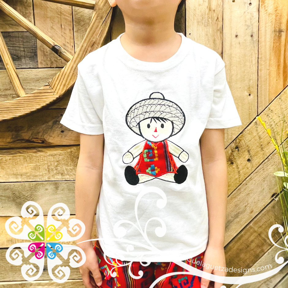 Black Juanito Short and Tee Set - Mexican Boy Outfit