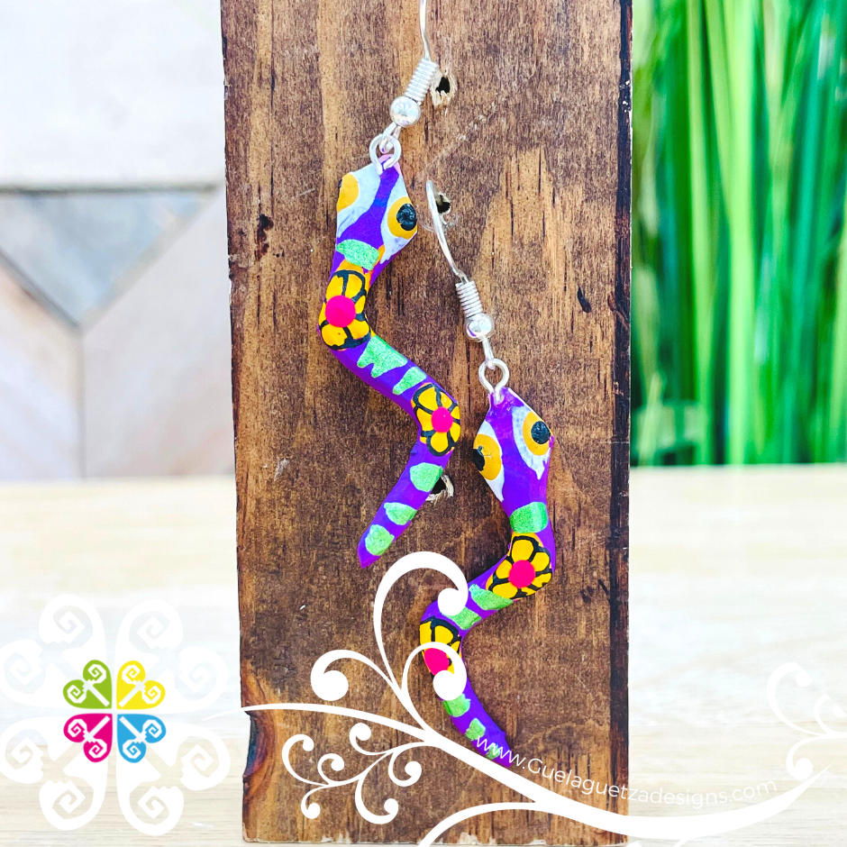 Snake Alebrije - Artisan Earrings