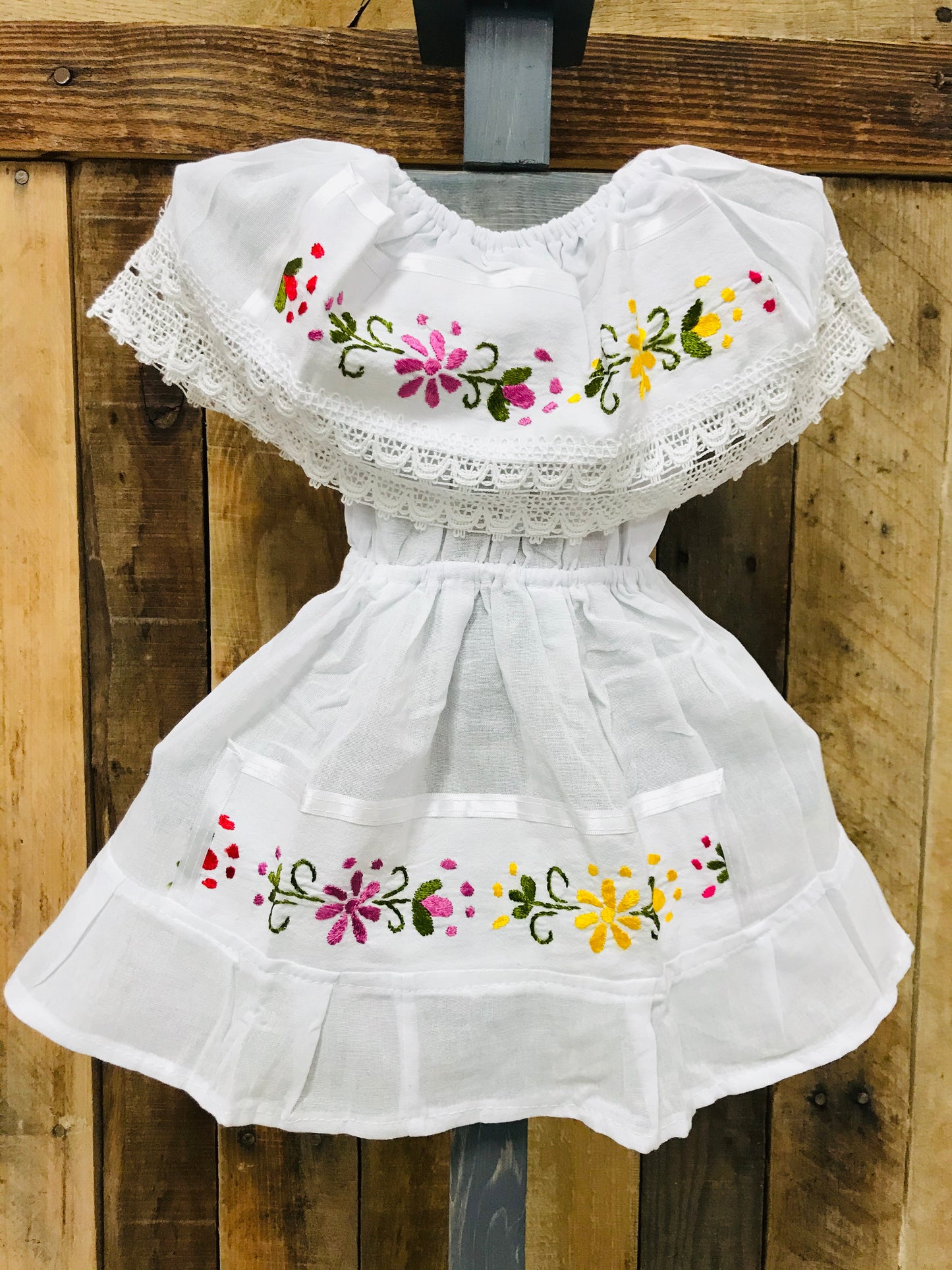 Aro Embroider Campesino Children Dress