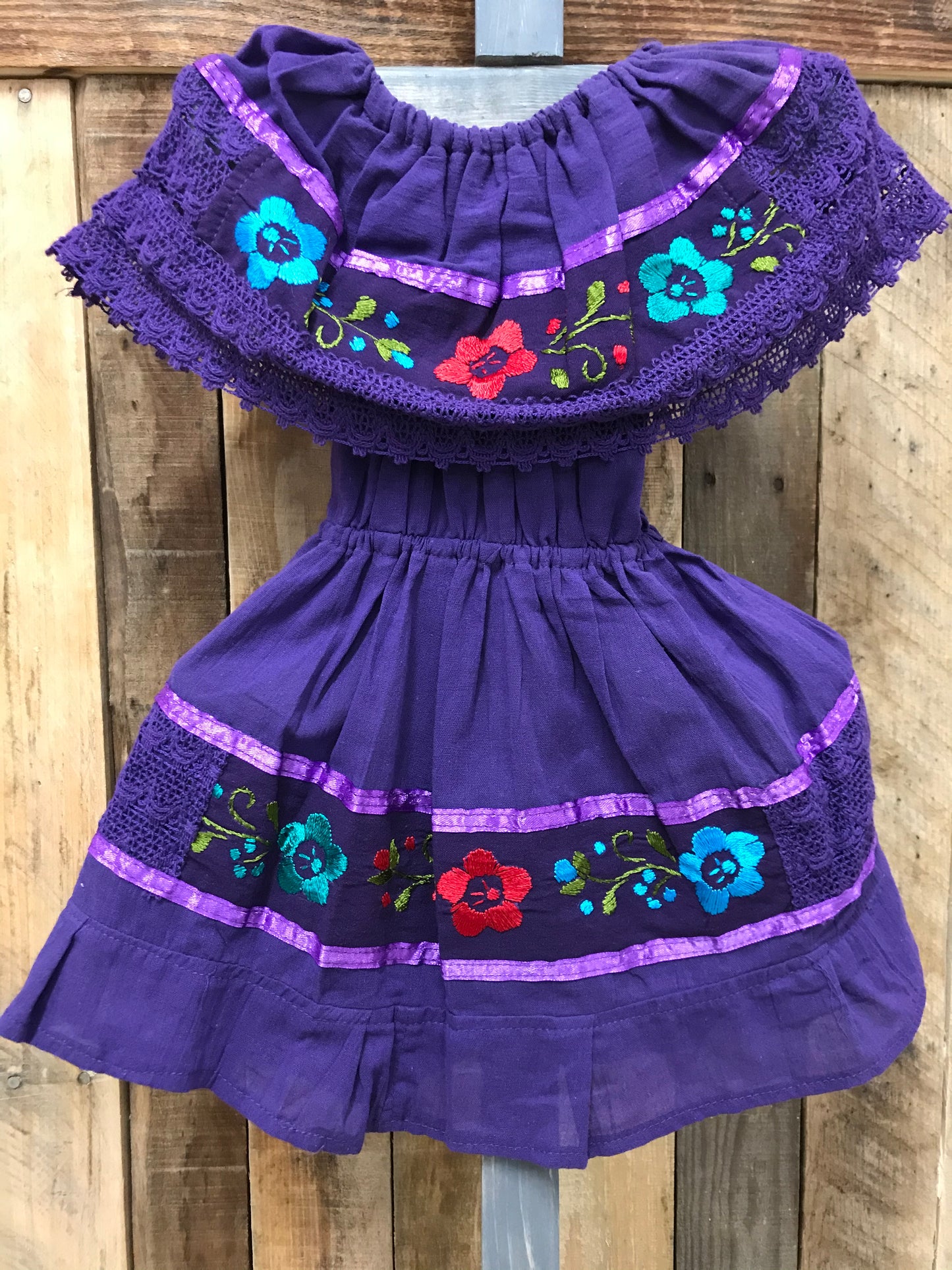 Aro Embroider Campesino Children Dress