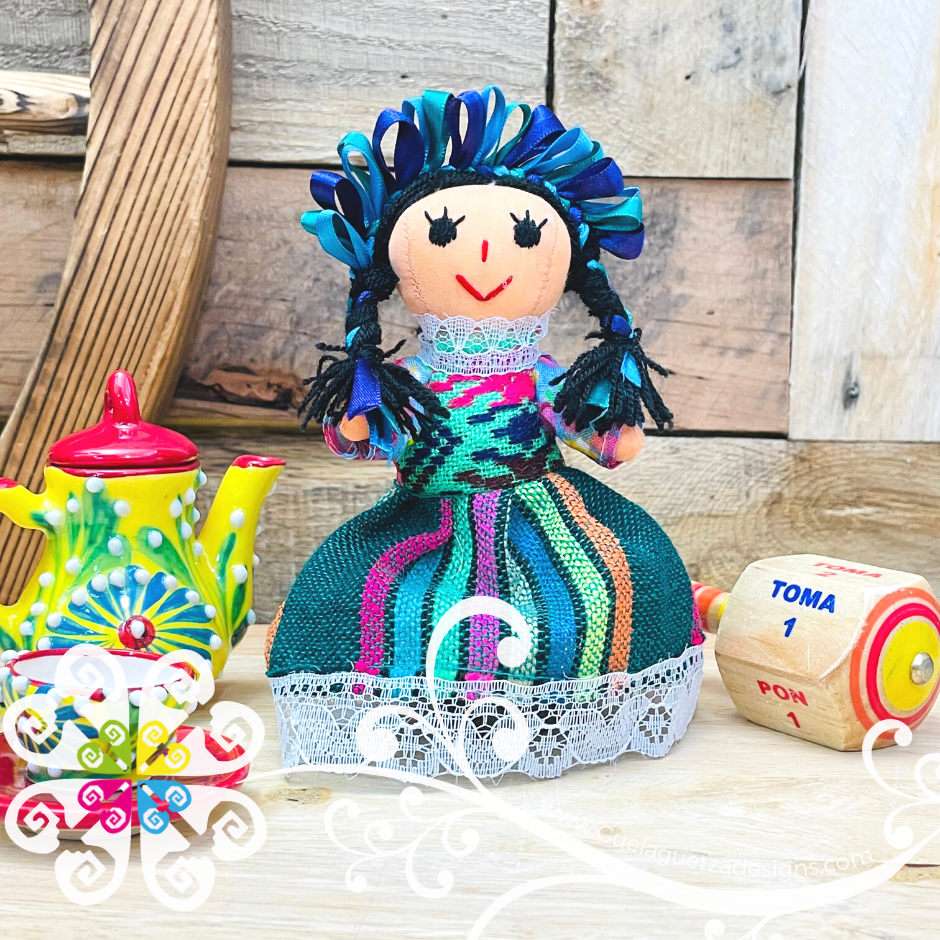 Extra Mini Mexican Otomi Doll - Sencilla