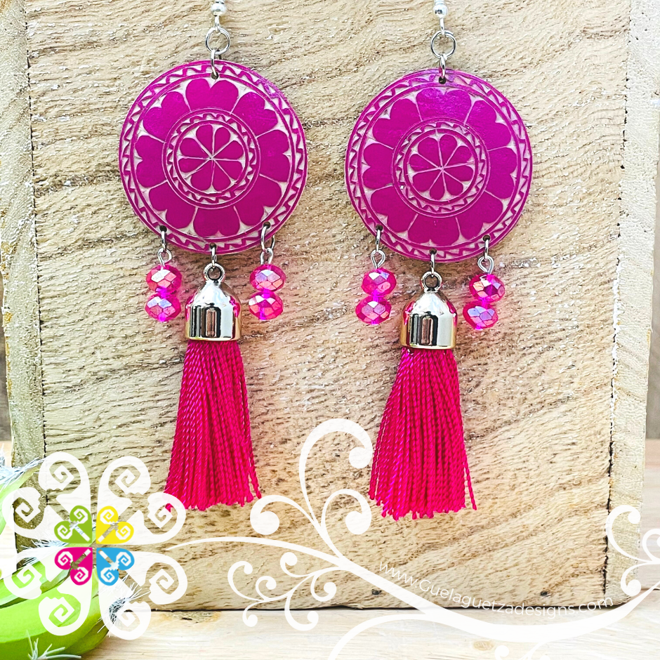 Jicara Earrings with Tassels