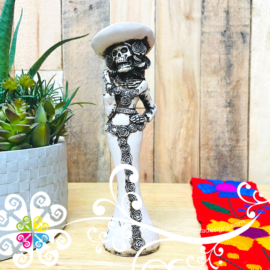 Medium Catrina Sexy - Day of the Dead Decoration Resin Statue