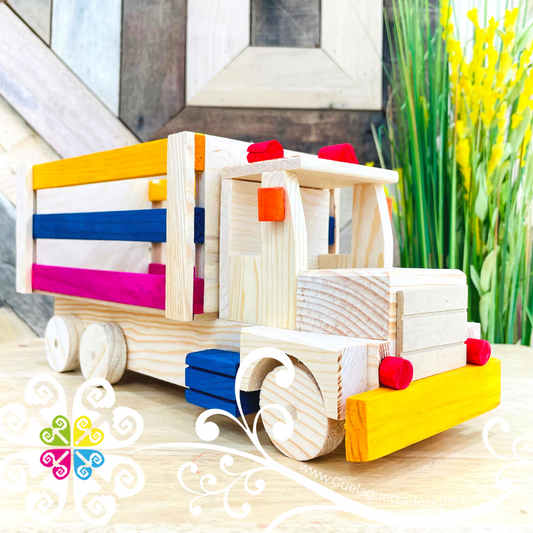 Wood Truck - Wood Car Toy