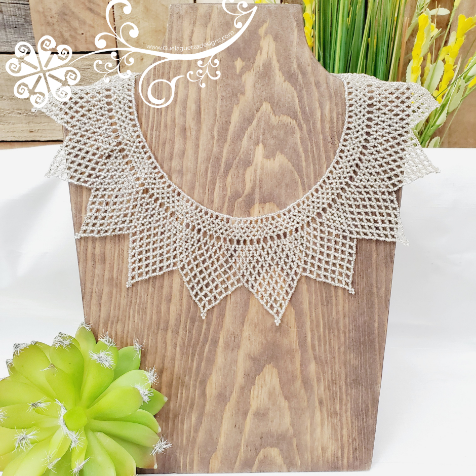 Beaded Rhombus Necklace