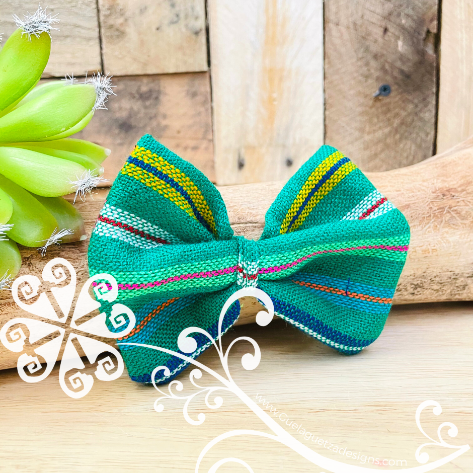 Cambray Hair Bow Clips