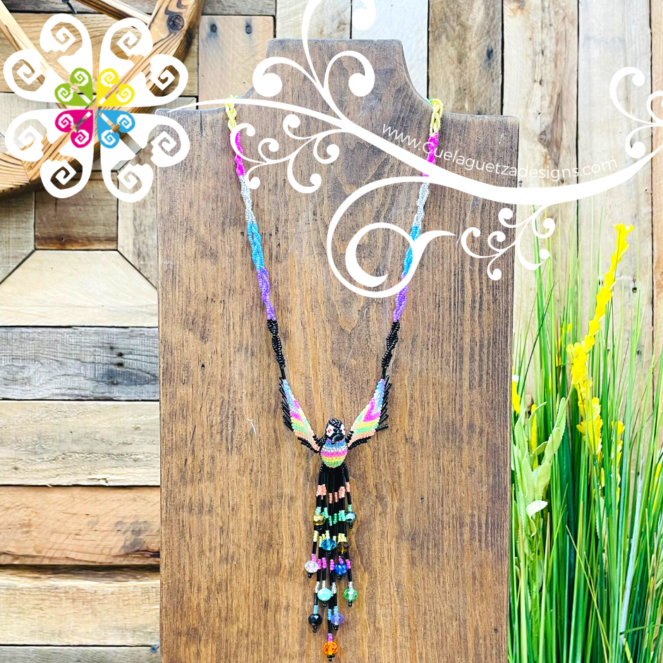 Hummingbird Necklace - Beaded Necklace