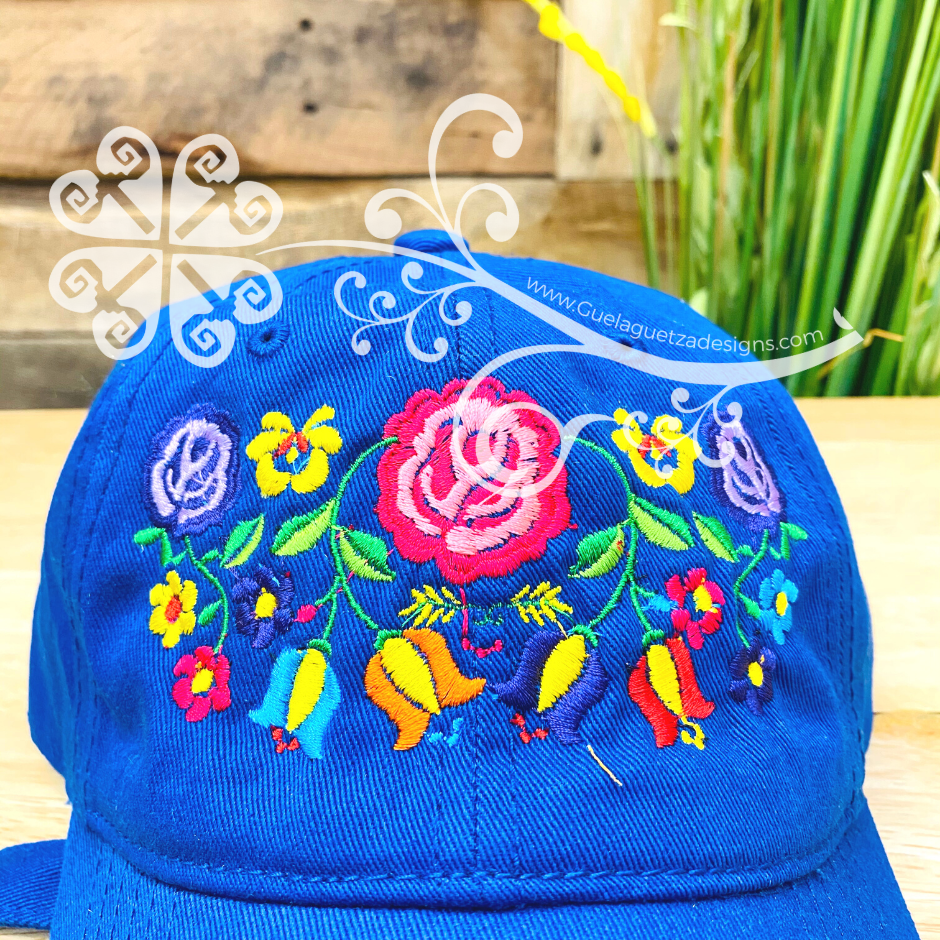 Tehuana Bouquet Embroider Cap