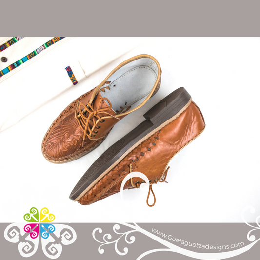 Light Brown Warrior- Leather Men Shoes