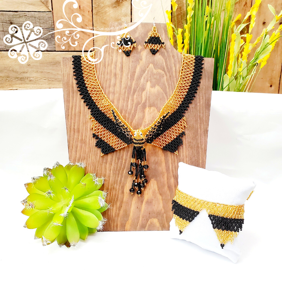 Hummingbird Set - Beaded Jewelry Set