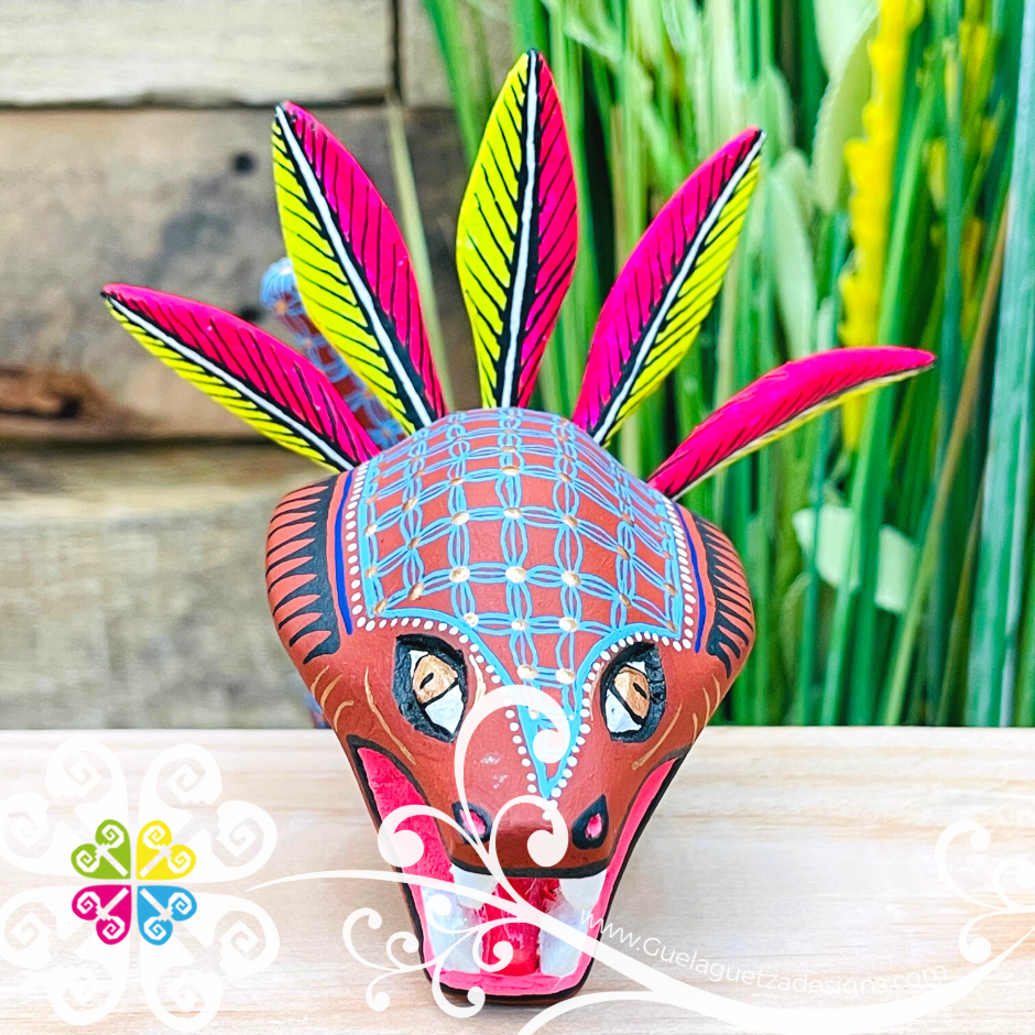 Cobra Alebrije- Handcarve Wood Decoration Figure