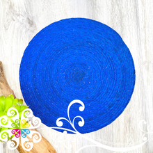 Round Palm Artisan Placemat Set