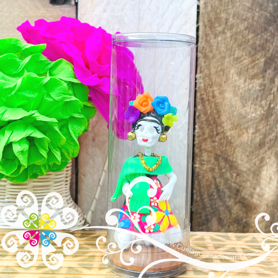 Frida Little Doll Figurine - Fondant Doll