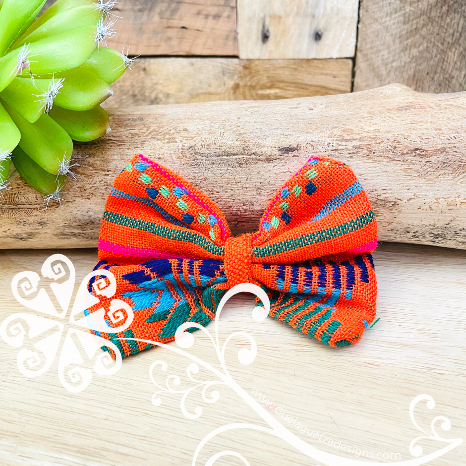 Cambray Hair Bow Clips