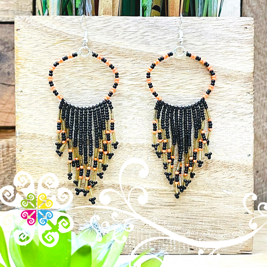 Arracada Loops Earrings - Beaded Earrings