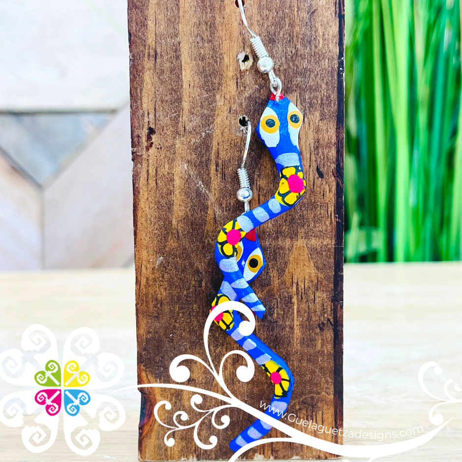 Snake Alebrije - Artisan Earrings