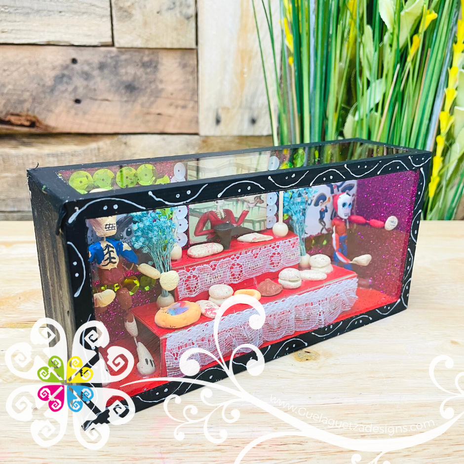 Black Long Box Decor - Cajita Decorativa Barro Cocido